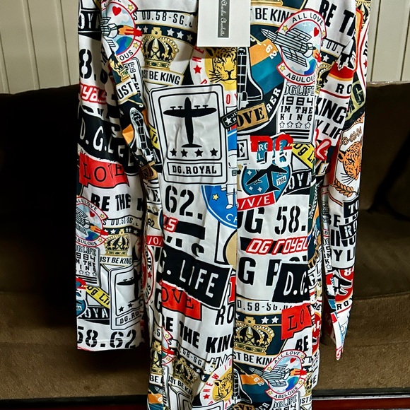 Charlie Charlie Charlotte • Large • Graffiti Travel Print • Multi-Colors Blazer - Picture 15 of 16